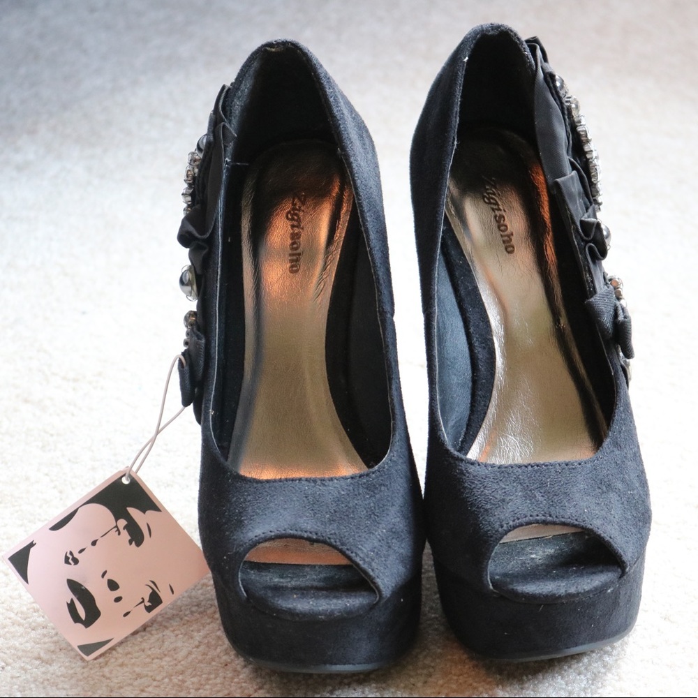 Zigi Soho sequined wedges